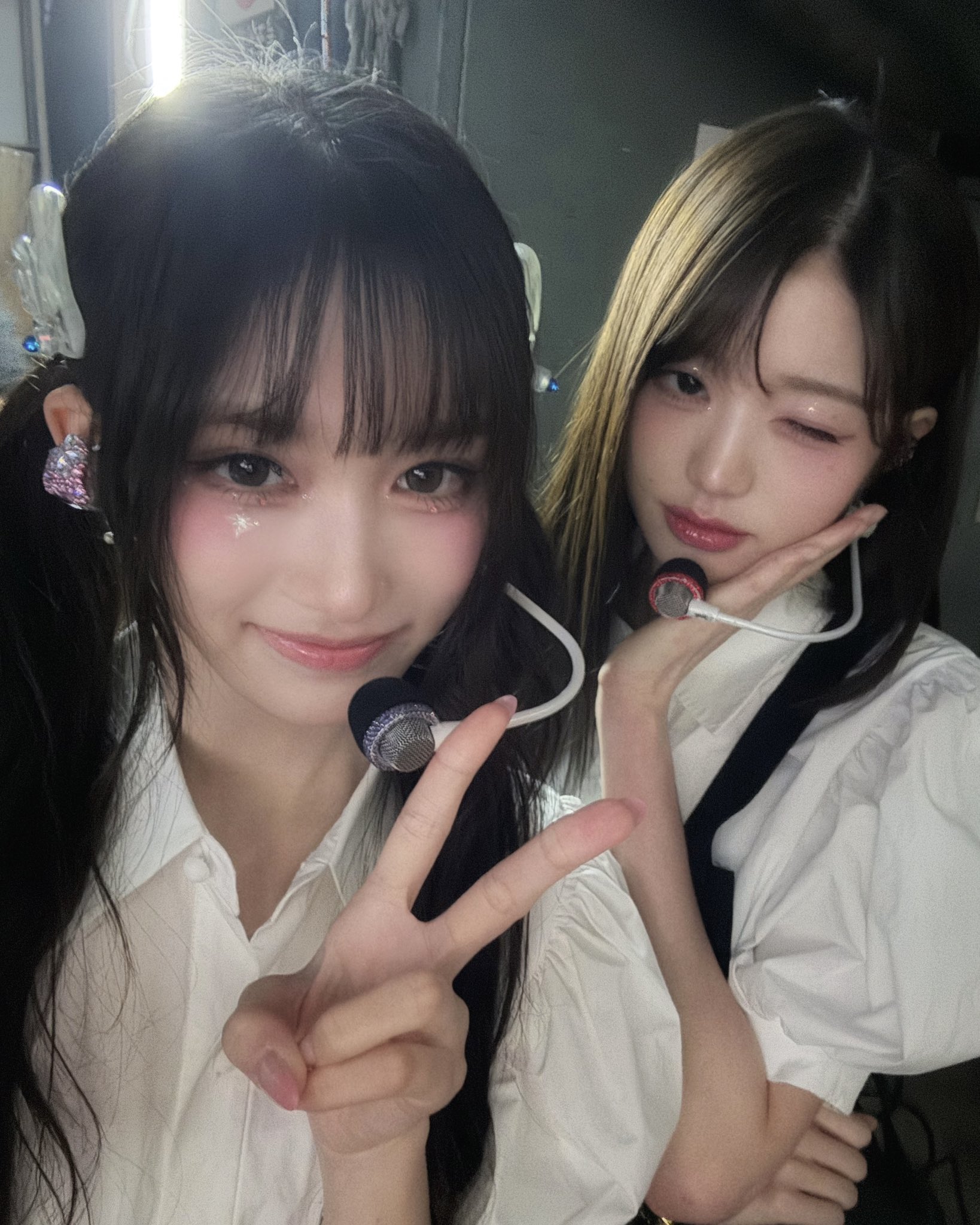 Leeseo and Wonyoung