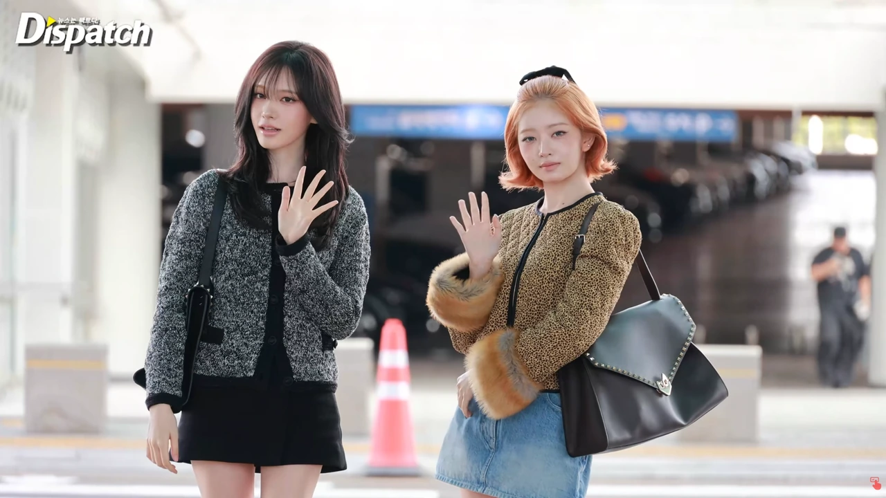 Rei and Liz airport departure video cover for Valentino Spring/Summer 2027
