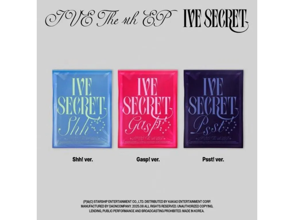 IVE SECRET Album Cover